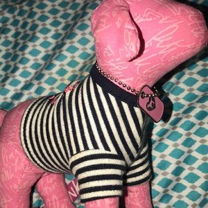 Pink dog logo